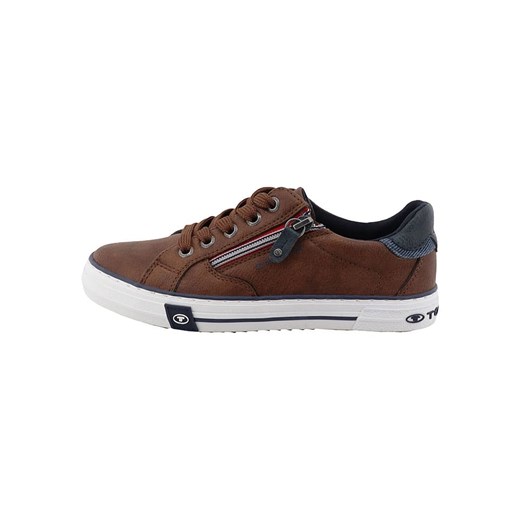 Tom Tailor Sneakersy w kolorze brązowym ze sklepu Limango Polska w kategorii Trampki dziecięce - zdjęcie 180393962