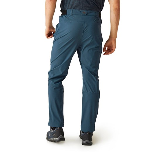 Niebieskie spodnie męskie Regatta 