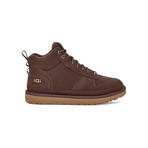UGG Skórzane botki &quot;Highland&quot; w kolorze brązowym ze sklepu Limango Polska w kategorii Buty zimowe męskie - zdjęcie 180394602