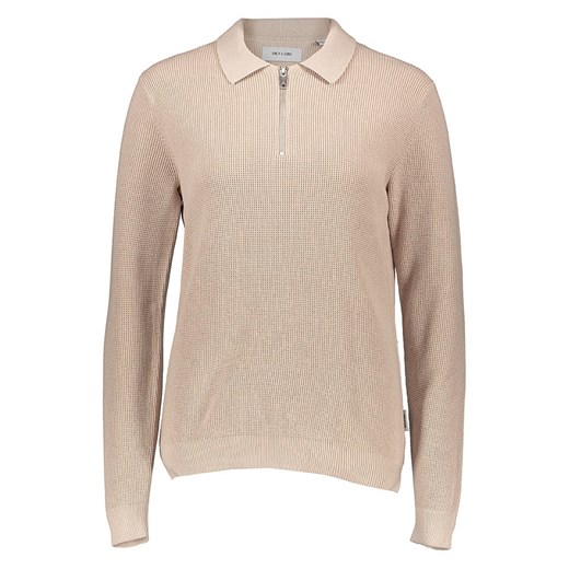 ONLY &amp; SONS Koszulka polo w kolorze beżowym ze sklepu Limango Polska w kategorii T-shirty męskie - zdjęcie 180394660