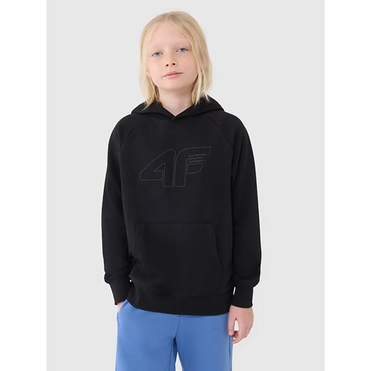 4F Bluza w kolorze czarnym ze sklepu Limango Polska w kategorii Bluzy chłopięce - zdjęcie 180394800