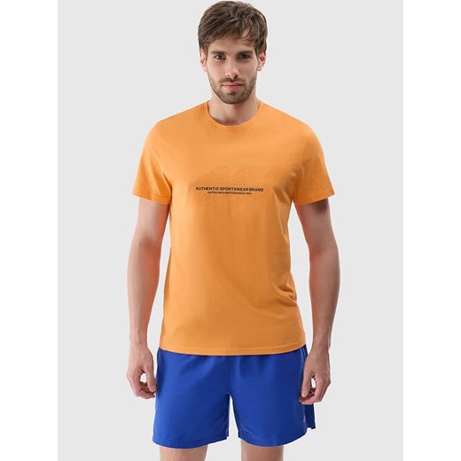 4F Koszulka w kolorze pomarańczowym ze sklepu Limango Polska w kategorii T-shirty męskie - zdjęcie 180394851
