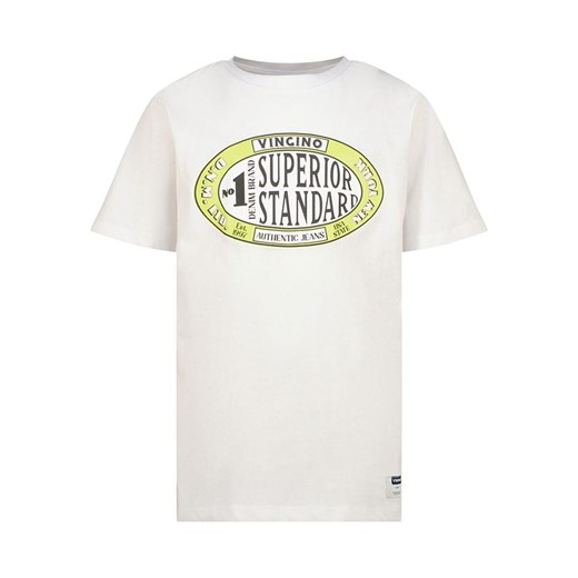 Vingino Koszulka w kolorze białym ze sklepu Limango Polska w kategorii T-shirty chłopięce - zdjęcie 180394884