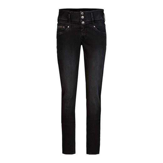 Herrlicher Dżinsy - Skinny fit - w kolorze czarnym ze sklepu Limango Polska w kategorii Jeansy damskie - zdjęcie 180395304