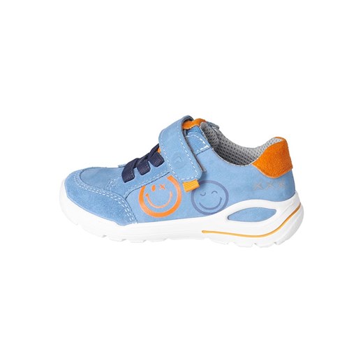 Ricosta Skórzane sneakersy w kolorze niebiesko-pomarańczowym ze sklepu Limango Polska w kategorii Buty sportowe dziecięce - zdjęcie 180395781