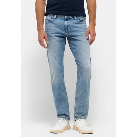 Męskie Spodnie Jeansowe MUSTANG Denver Straight Denim Blue 1015887 5000 333 ze sklepu YouNeedit.pl w kategorii Jeansy męskie - zdjęcie 180396201