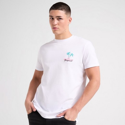 MCKENZIE T-SHIRT STINSON TEE WHT-WHT ze sklepu JD Sports  w kategorii T-shirty męskie - zdjęcie 180396364