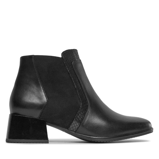 Botki Caprice 9-25339-41 Czarny Caprice 36 eobuwie.pl okazyjna cena