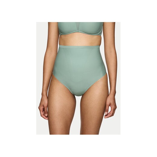Triumph Stringi Shape Smart 10209535 Zielony ze sklepu MODIVO w kategorii Majtki damskie - zdjęcie 180400070
