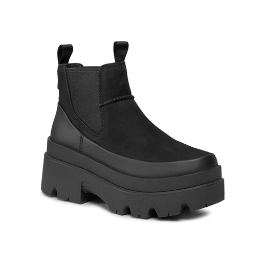 Botki UGG czarne na platformie 