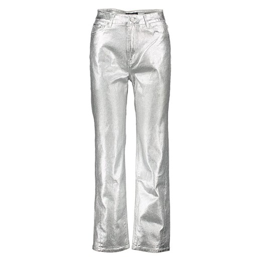 Scotch &amp; Soda Spodnie w kolorze srebrnym ze sklepu Limango Polska w kategorii Spodnie damskie - zdjęcie 180400404