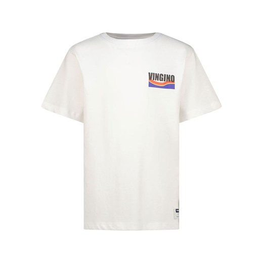 Vingino Koszulka w kolorze białym ze sklepu Limango Polska w kategorii T-shirty chłopięce - zdjęcie 180400490