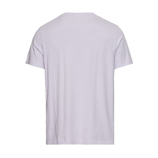T-shirt męski Camel Active biały w stylu młodzieżowym z krótkim rękawem 