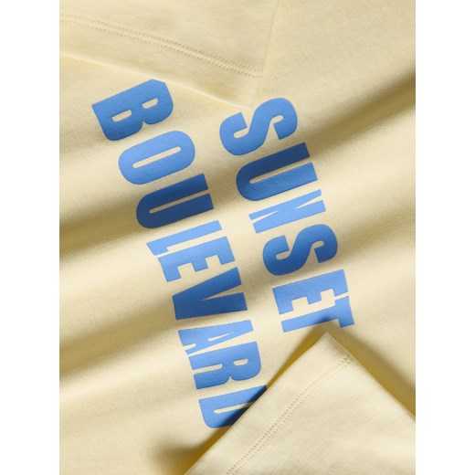 Bluzka damska Reserved z krótkim rękawem w stylu młodzieżowym 