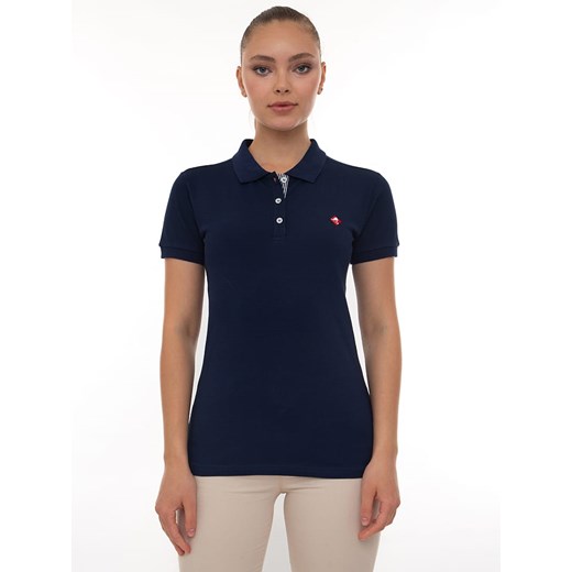 SIR RAYMOND TAILOR Koszulka polo &quot;Angie&quot; w kolorze granatowym ze sklepu Limango Polska w kategorii Bluzki damskie - zdjęcie 180406321