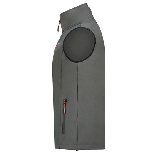 Szara kamizelka damska Geographical Norway z poliestru 