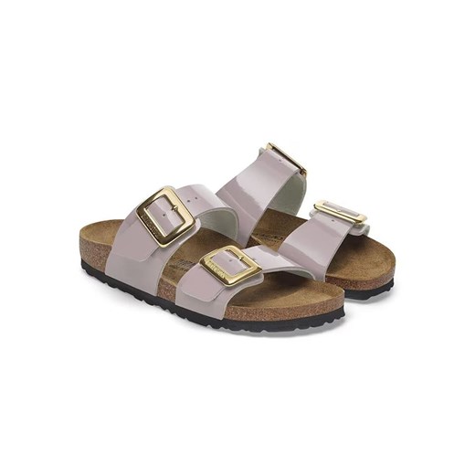 Birkenstock Klapki "Sydney" w kolorze fioletowym 38 okazja Limango Polska