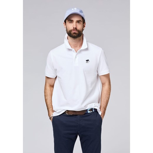 Polo Sylt Koszulka polo w kolorze białym ze sklepu Limango Polska w kategorii T-shirty męskie - zdjęcie 180406950