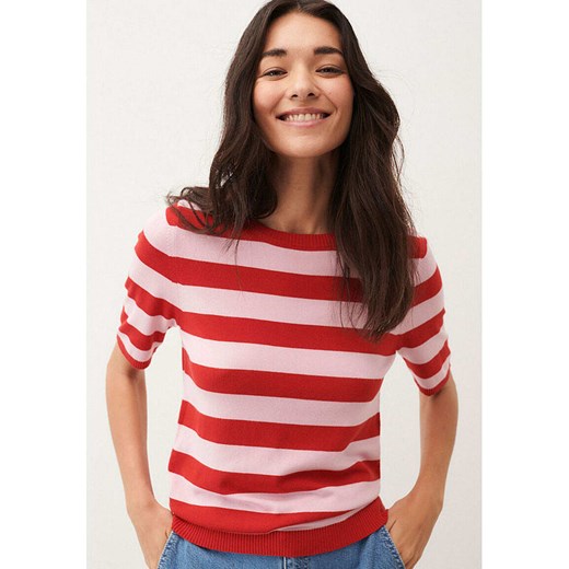 More &amp; More Sweter w kolorze jasnoróżowo-czerwonym ze sklepu Limango Polska w kategorii Swetry damskie - zdjęcie 180407011