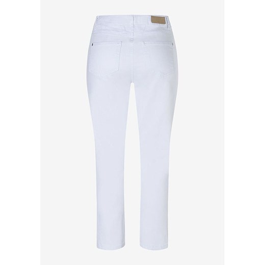 More &amp; More Dżinsy - Slim fit - w kolorze białym More & More 38 okazyjna cena Limango Polska