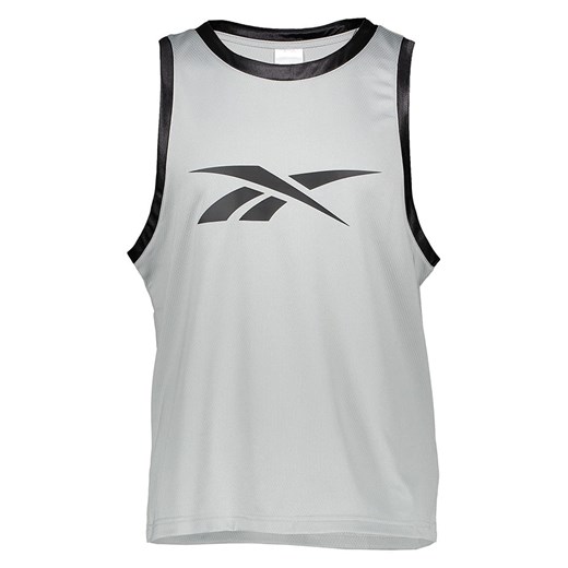 Reebok Koszulka sportowa &quot;Basketball&quot; w kolorze szaro-czarnym ze sklepu Limango Polska w kategorii T-shirty męskie - zdjęcie 180407161