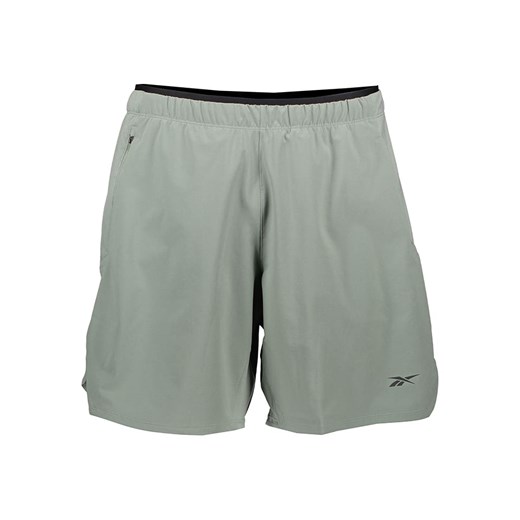 Reebok Szorty sportowe &quot;Strength 3.0&quot; w kolorze zielonym ze sklepu Limango Polska w kategorii Spodenki męskie - zdjęcie 180407203