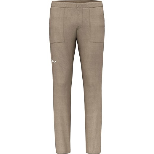 Salewa Spodnie funkcyjne - Regular fit - w kolorze jasnobrązowym ze sklepu Limango Polska w kategorii Spodnie męskie - zdjęcie 180407370