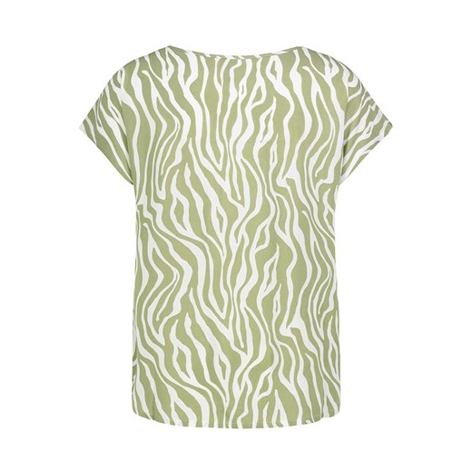 Bluzka damska SUBLEVEL z krótkimi rękawami z okrągłym dekoltem 