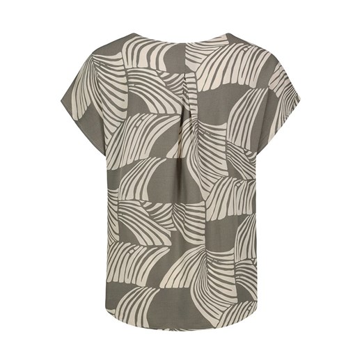 SUBLEVEL bluzka damska wielokolorowa z okrągłym dekoltem 