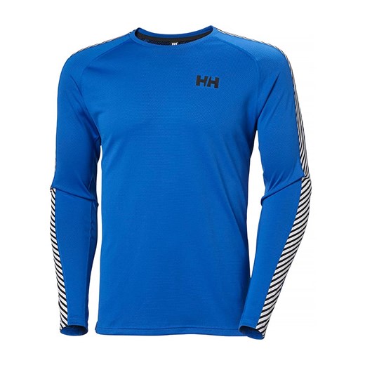 T-shirt męski Helly Hansen niebieski z długimi rękawami