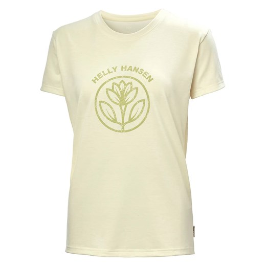 Helly Hansen Koszulka funkcyjna &quot;Skog Graphic Tee&quot; w kolorze żółtym ze sklepu Limango Polska w kategorii Bluzki damskie - zdjęcie 180407922