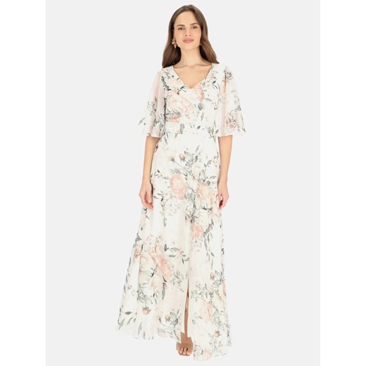 Sukienka maxi w kwiaty Potis & Verso Bruna ze sklepu Eye For Fashion w kategorii Sukienki - zdjęcie 180408521