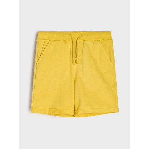 Sinsay - Sportowe szorty 3 pack - żółty Sinsay 116 Sinsay