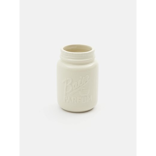 Sinsay - Ceramiczny pojemnik na szczoteczki do zębów - kremowy Sinsay One Size Sinsay