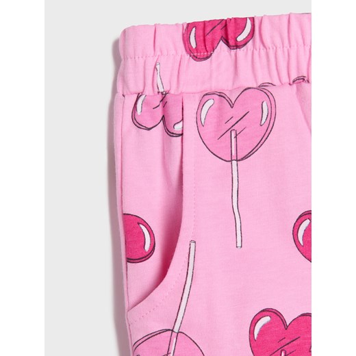 Sinsay - Szorty z elastyczną gumą w talii 3 pack - wielobarwny Sinsay 128 Sinsay