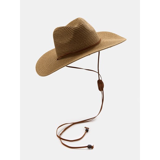 Sinsay - Kapelusz w stylu kowbojskim - beżowy Sinsay One Size Sinsay