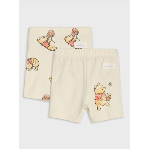 Sinsay - Krótkie legginsy 2 pack Winnie The Pooh - kremowy - id: 036DG-01X - marki Sinsay - 180413604 Sinsay - Krótkie legginsy 2 pack Winnie The Pooh - kremowy ze sklepu Sinsay w kategorii Spodenki dziewczęce - zdjęcie 180413604