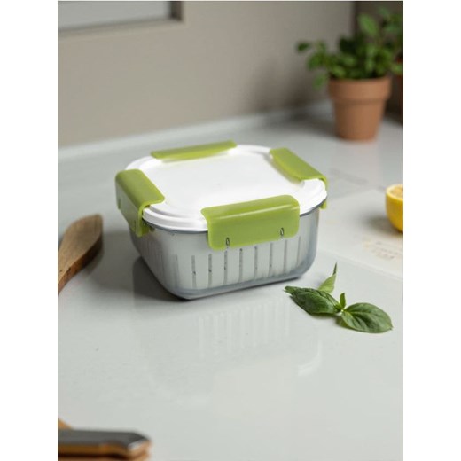 Sinsay - Lunch box - zielony ze sklepu Sinsay w kategorii Pojemniki kuchenne - zdjęcie 180413871