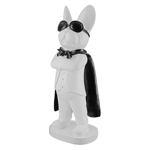 GILDE Figurka dekoracyjna &quot;Hero Dog&quot; w kolorze biało-czarnym - 13 x 33 x 10 cm ze sklepu Limango Polska w kategorii Dekoracje - zdjęcie 180416162