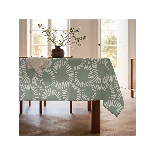 Mint Rugs Obrus &quot;Nordic Chiara&quot; w kolorze oliwkowo-białym ze sklepu Limango Polska w kategorii Obrusy i bieżniki - zdjęcie 180417171