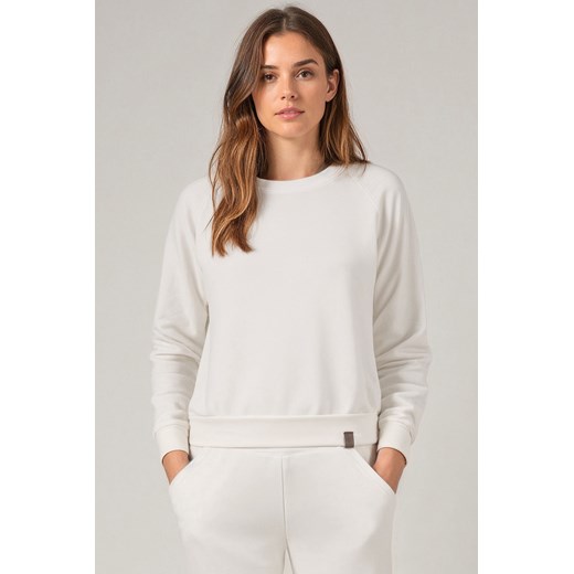 Bluza nierozpinana Vivisence 9004 biały ze sklepu kontri.pl w kategorii Bluzy damskie - zdjęcie 180417552