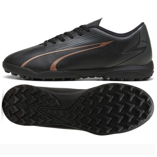 Buty piłkarskie Puma Ultra Play Tt 107765-02 czarne ze sklepu ButyModne.pl w kategorii Buty sportowe męskie - zdjęcie 180418020