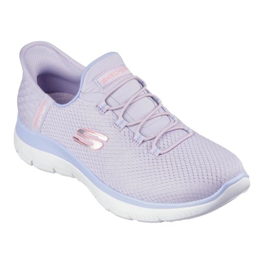 Buty Skechers Slip-ins Summits - Diamond Dream 150123-LAV różowe ze sklepu ButyModne.pl w kategorii Buty sportowe damskie - zdjęcie 180418144