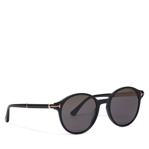 Okulary przeciwsłoneczne Tom Ford Araki FT1184 01A Czarny ze sklepu eobuwie.pl w kategorii Okulary przeciwsłoneczne męskie - zdjęcie 180419184