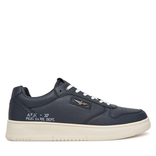 Sneakersy Aeronautica Militare 251SC235PL277 Granatowy ze sklepu eobuwie.pl w kategorii Buty sportowe męskie - zdjęcie 180419224