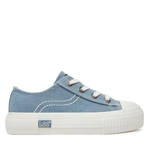 Trampki Lee ISLA C LOW JR 50251058.73G Niebieski ze sklepu eobuwie.pl w kategorii Trampki dziecięce - zdjęcie 180419252