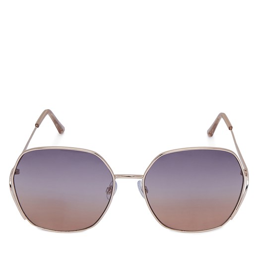 Okulary przeciwsłoneczne DeeZee BSMC046-1 Złoty one size eobuwie.pl