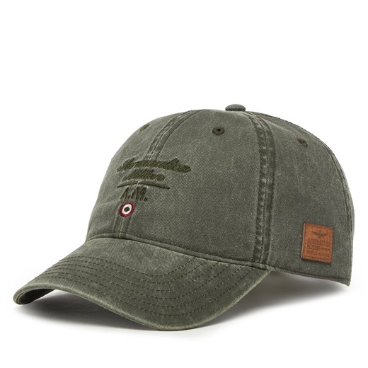 Czapka z daszkiem Aeronautica Militare 251HA1204CT2476 Zielony Aeronautica Militare one size eobuwie.pl