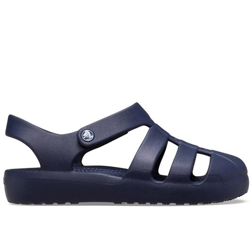 Sandały dziecięce Crocs Classic Fisherman Sandal 210625-410 - granatowe ze sklepu streetstyle24.pl w kategorii Sandały dziecięce - zdjęcie 180419804