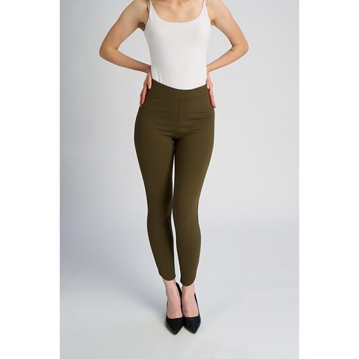 Marks &amp; Spencer Legginsy w kolorze khaki ze sklepu Limango Polska w kategorii Spodnie damskie - zdjęcie 180419962